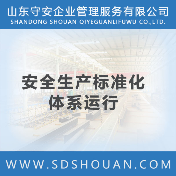 安全生产标准化体系运行