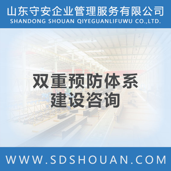 双重预防体系建设咨询